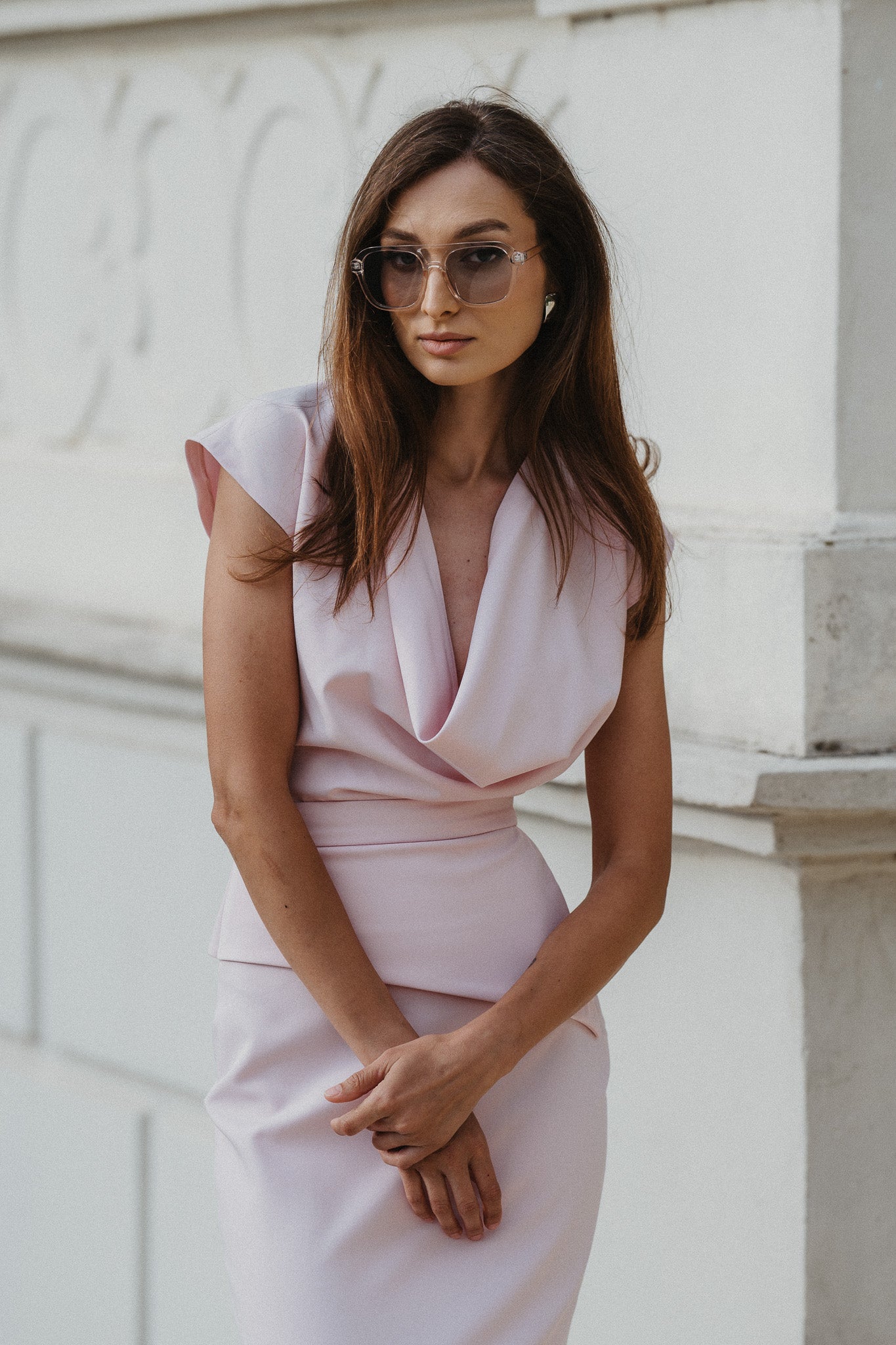 Rosalie Blush Two-Piece Set