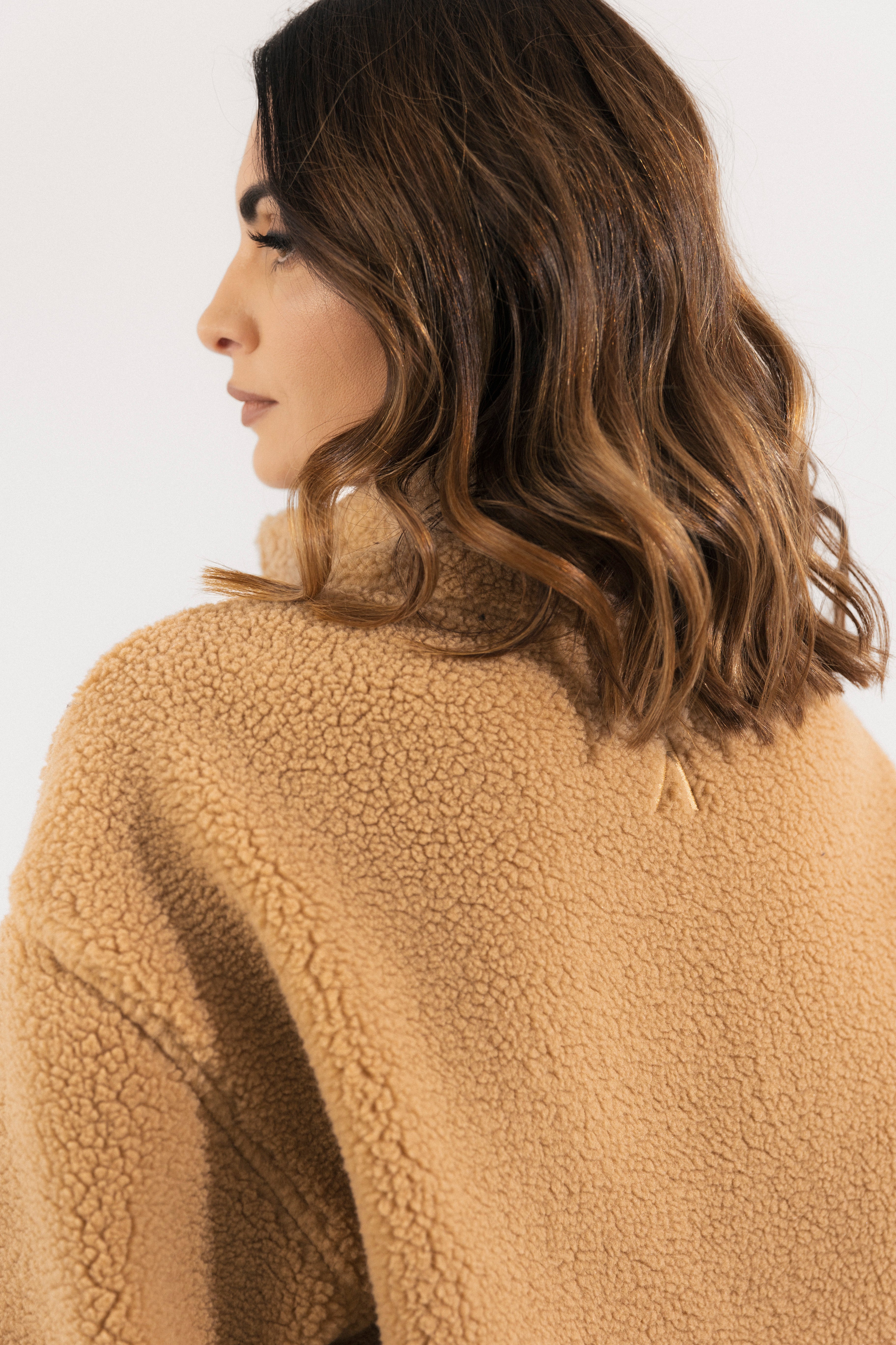 Valentina-Sweatshirt Camel