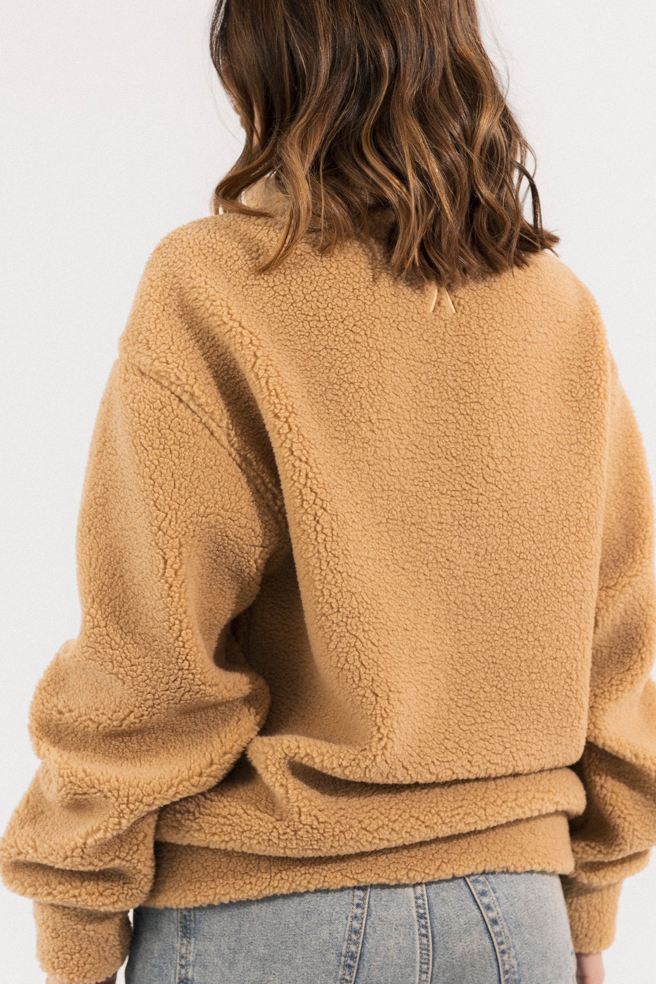 Valentina-Sweatshirt Camel