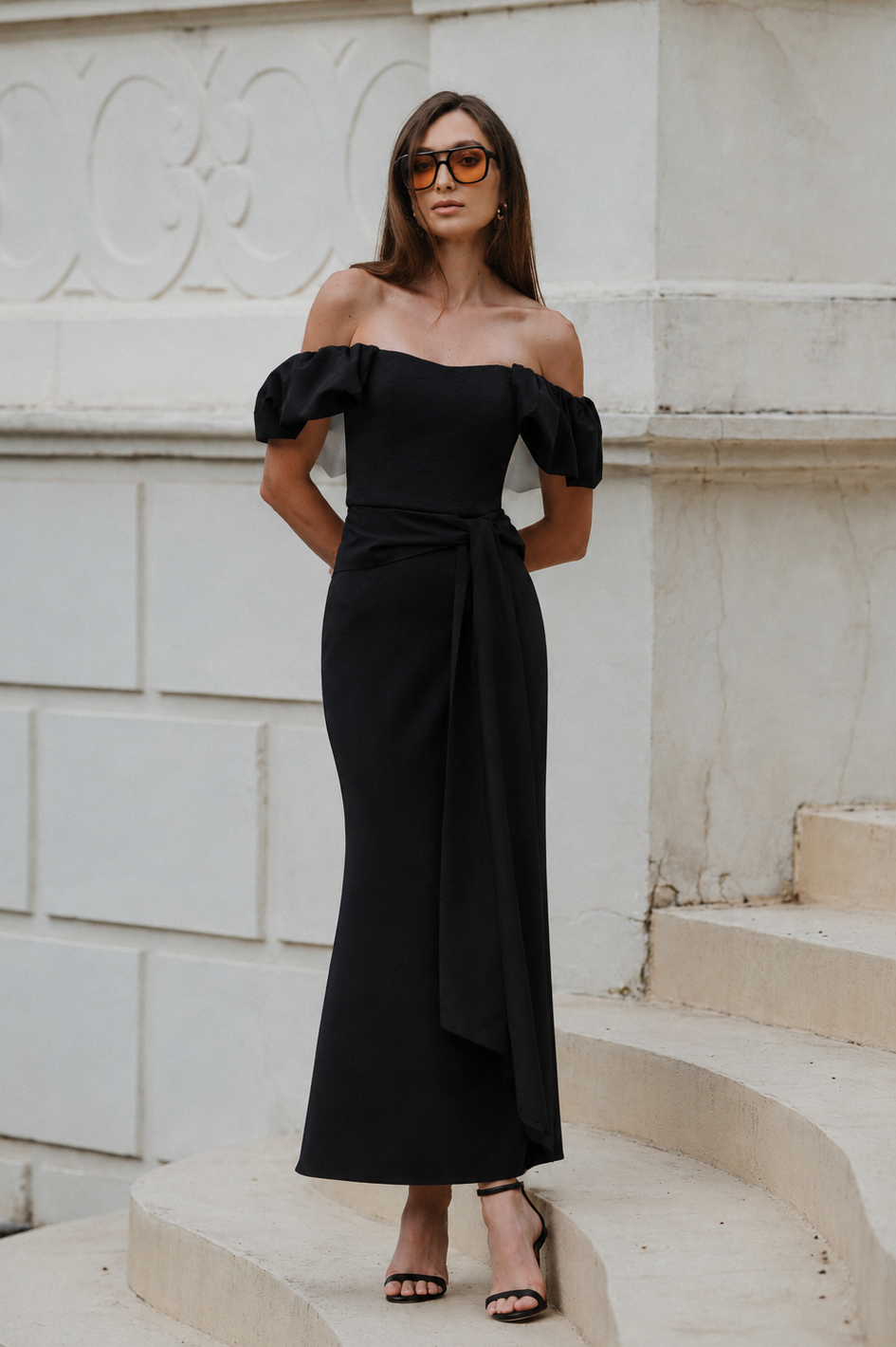 Olivia Set – Black Crepe