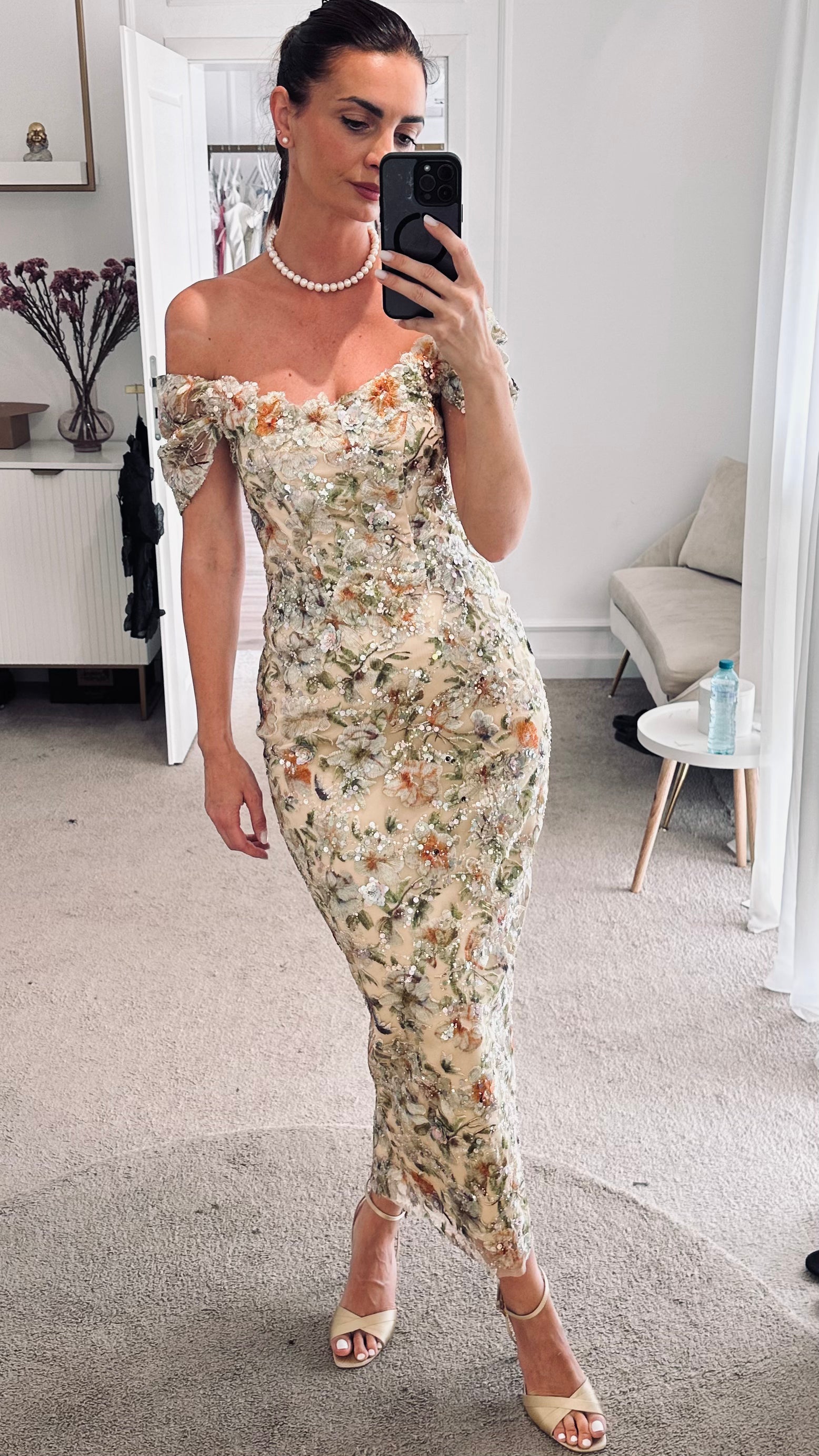 Jasmin Midi Dress - Floral