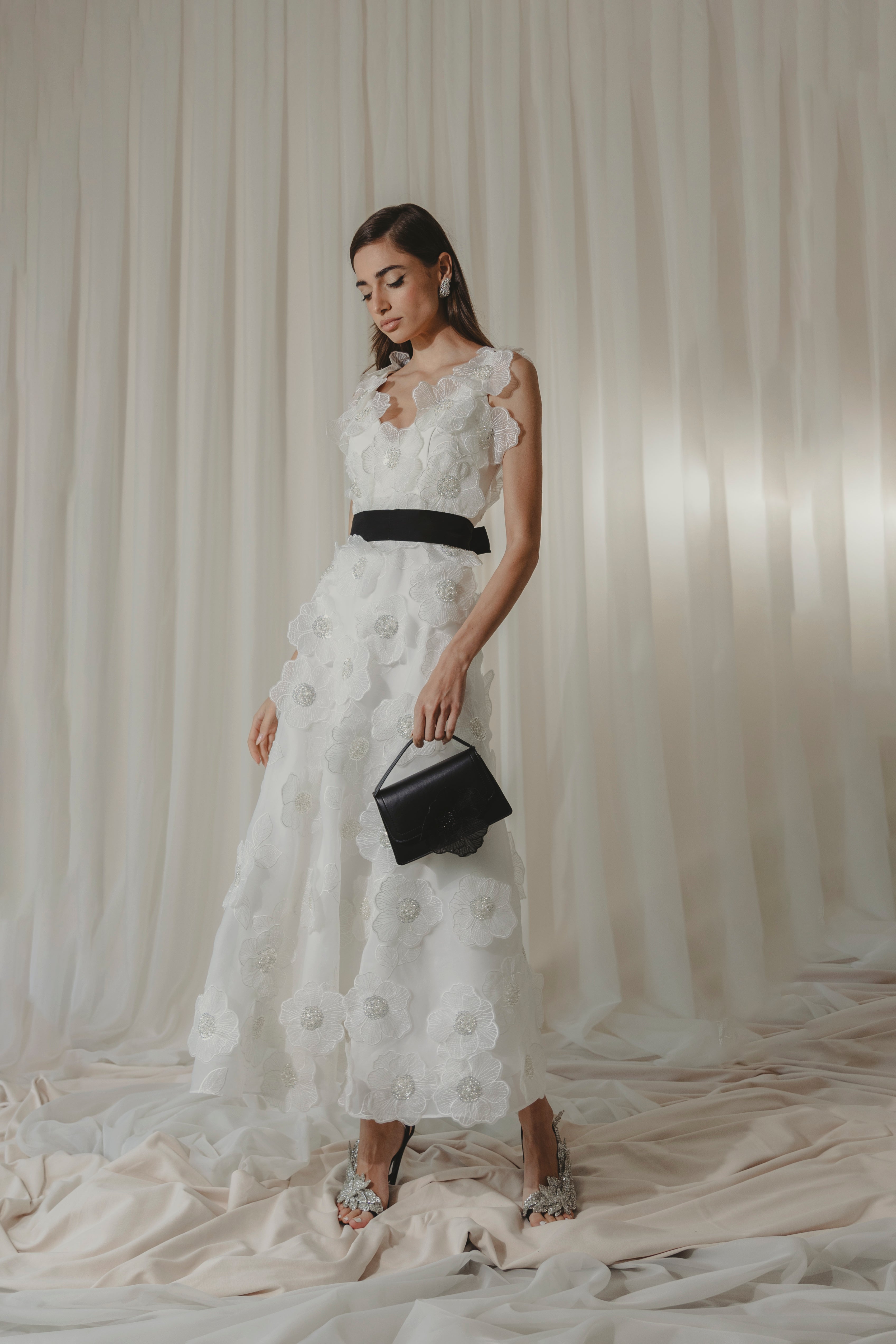 Blanca Midi Dress - White