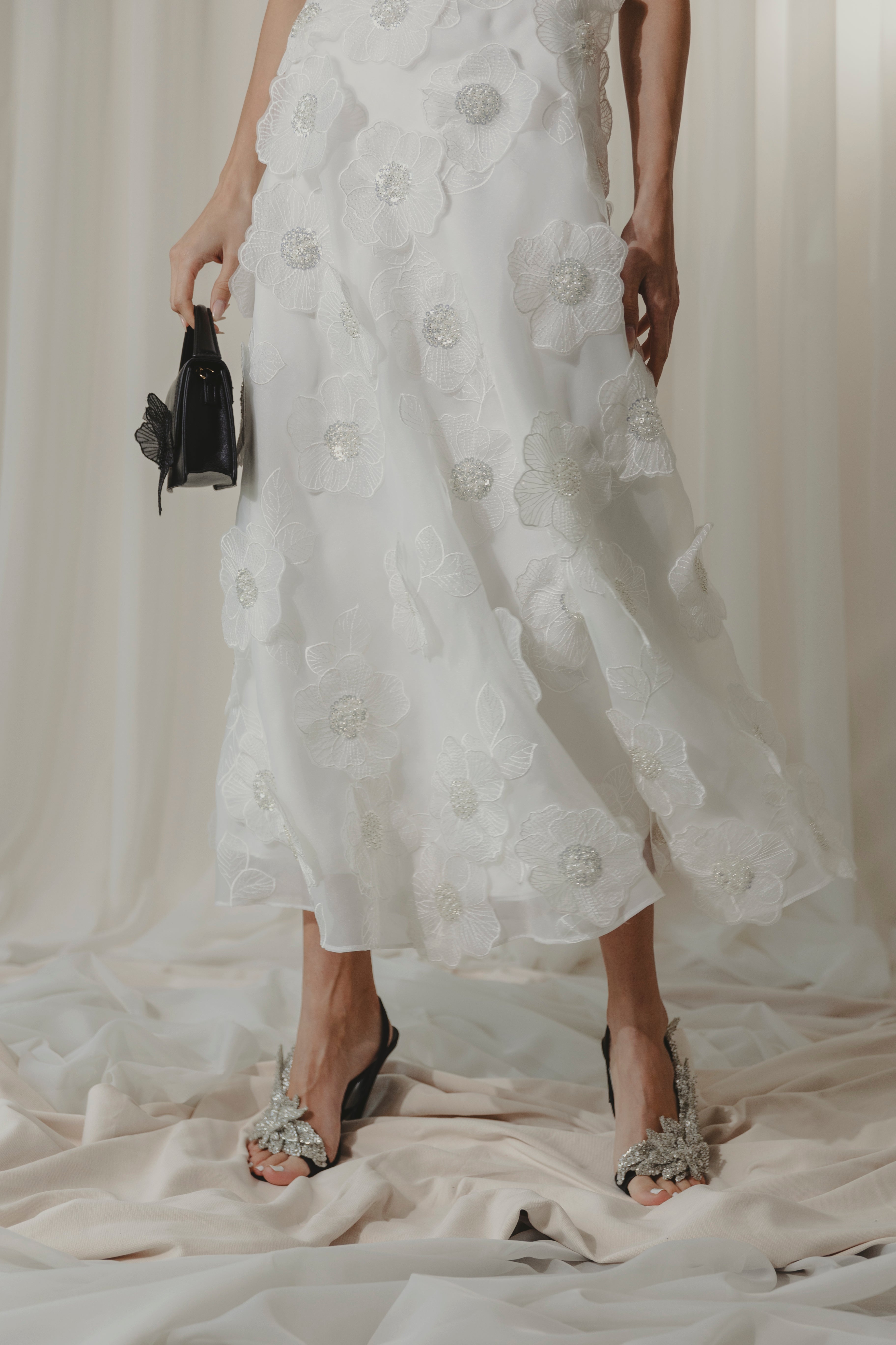 Blanca Midi Dress - White