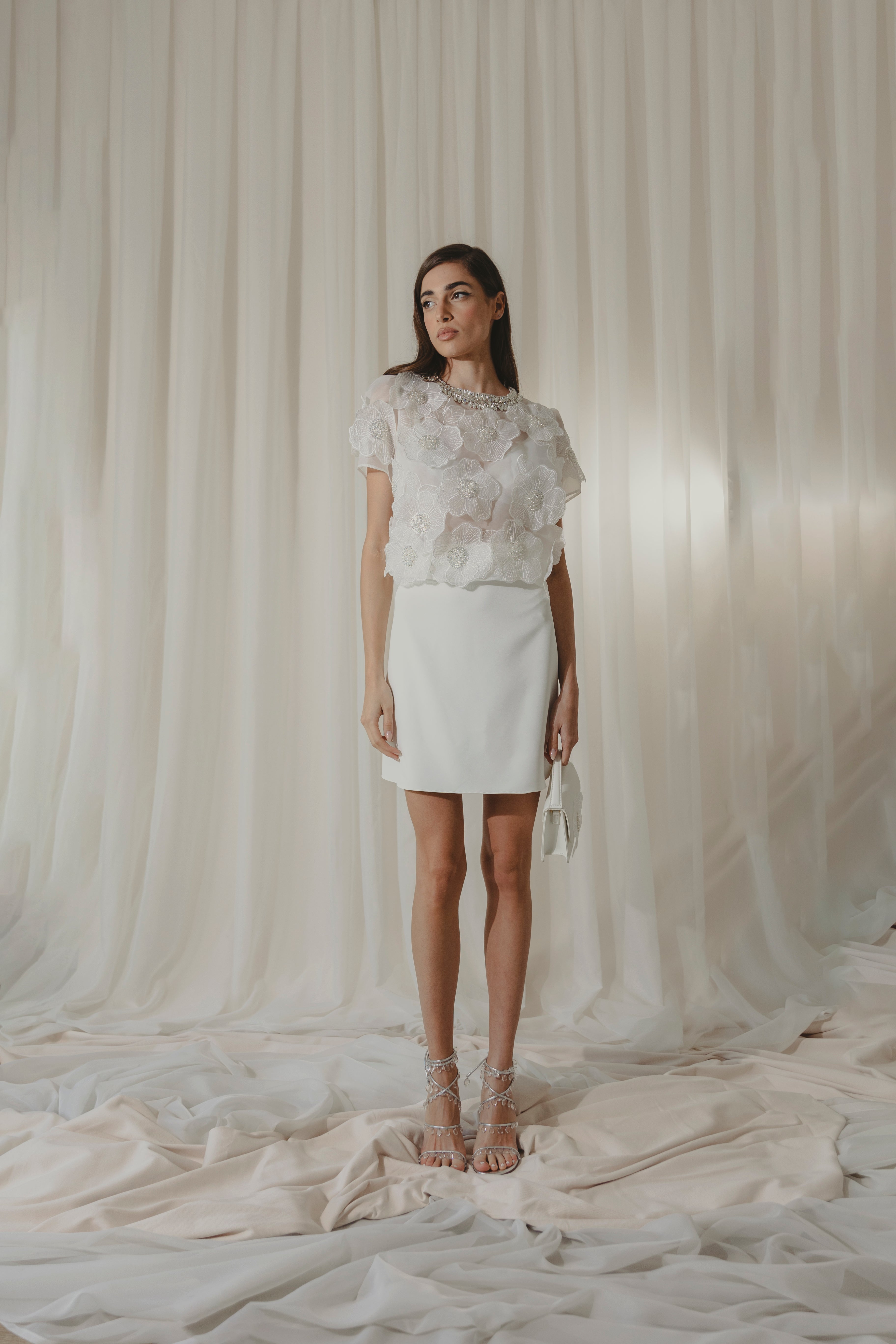 Ellia Mini Dress - White