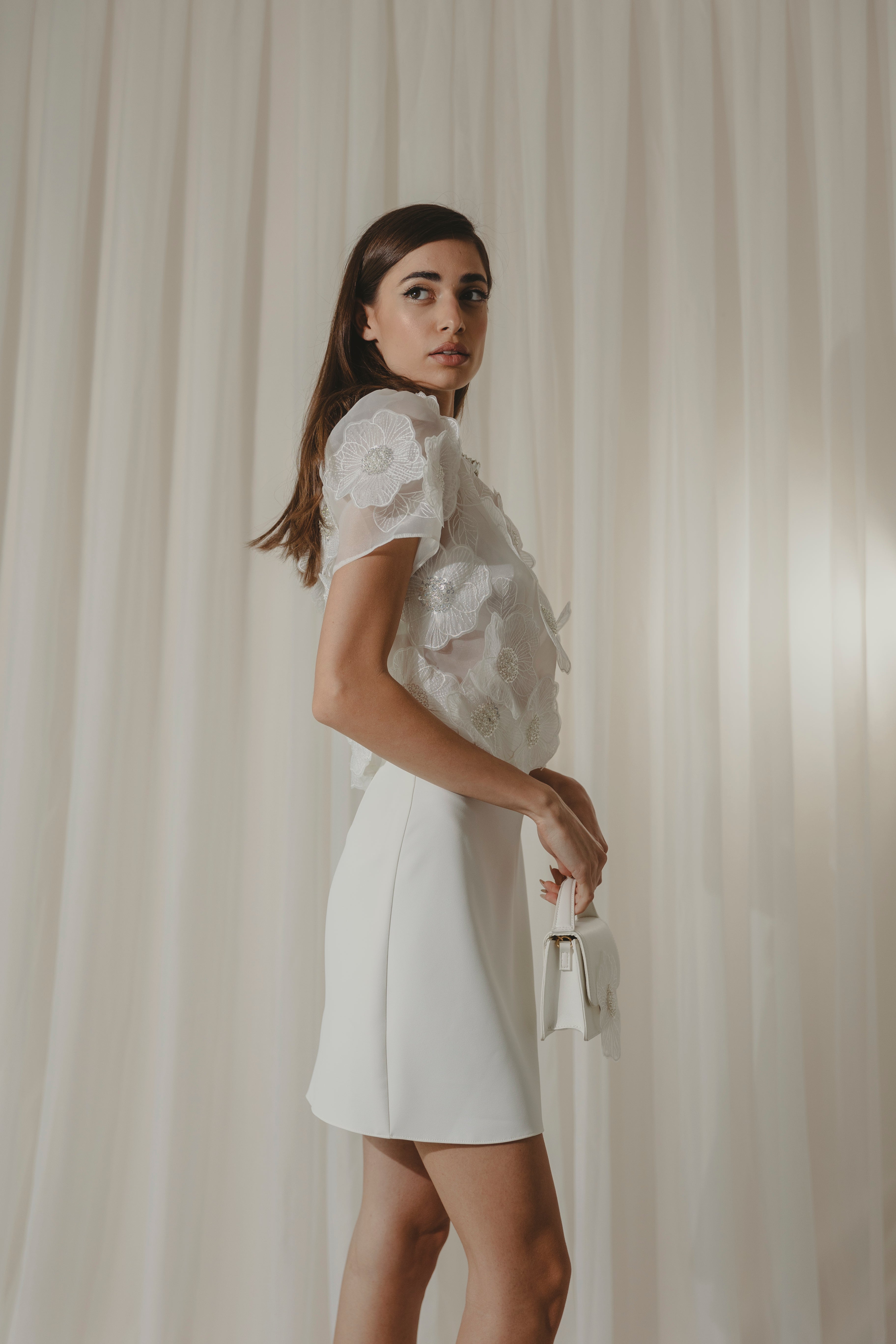 Ellia Mini Dress - White