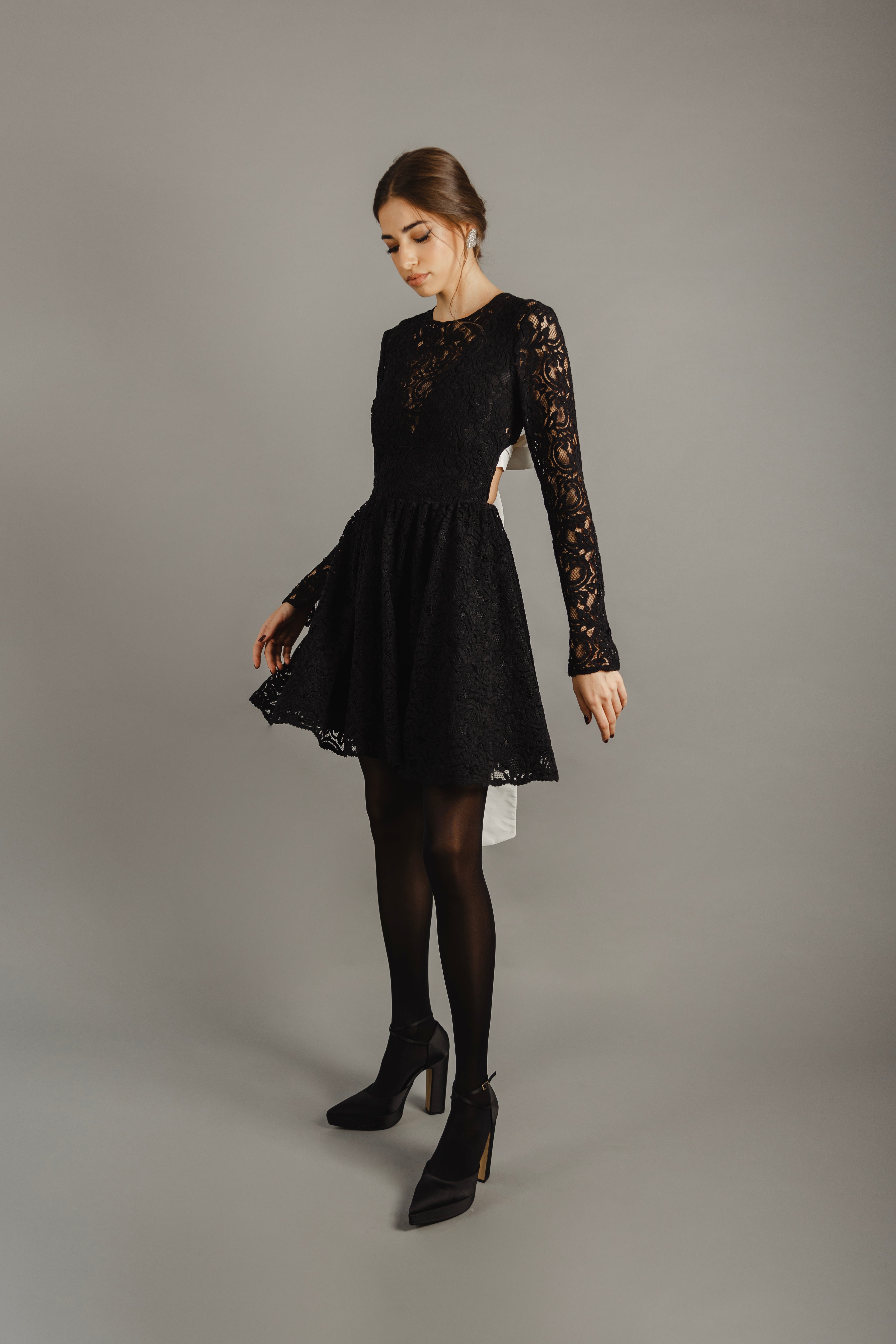 Olivia Mini Dress - Black