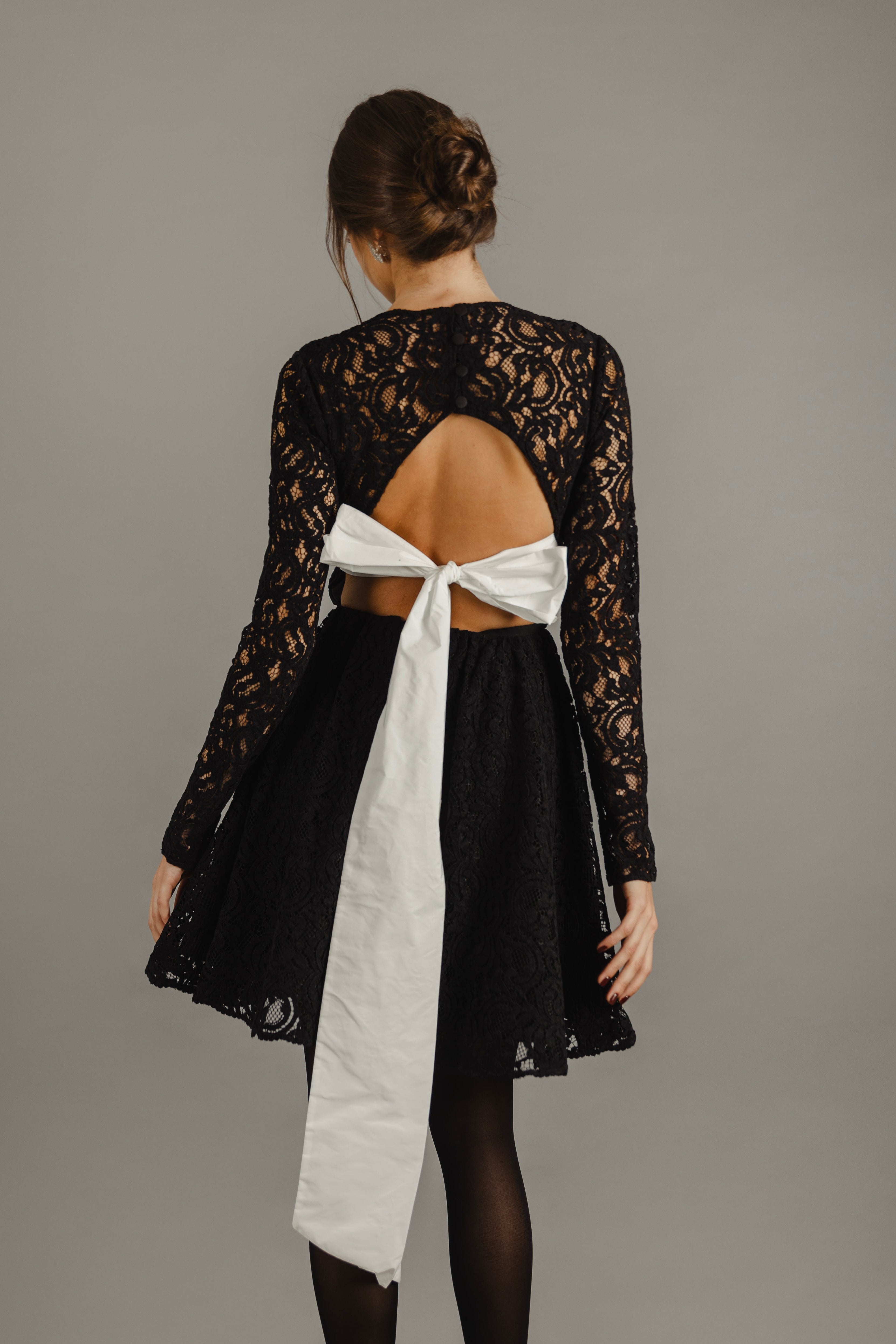 Olivia Mini Dress - Black