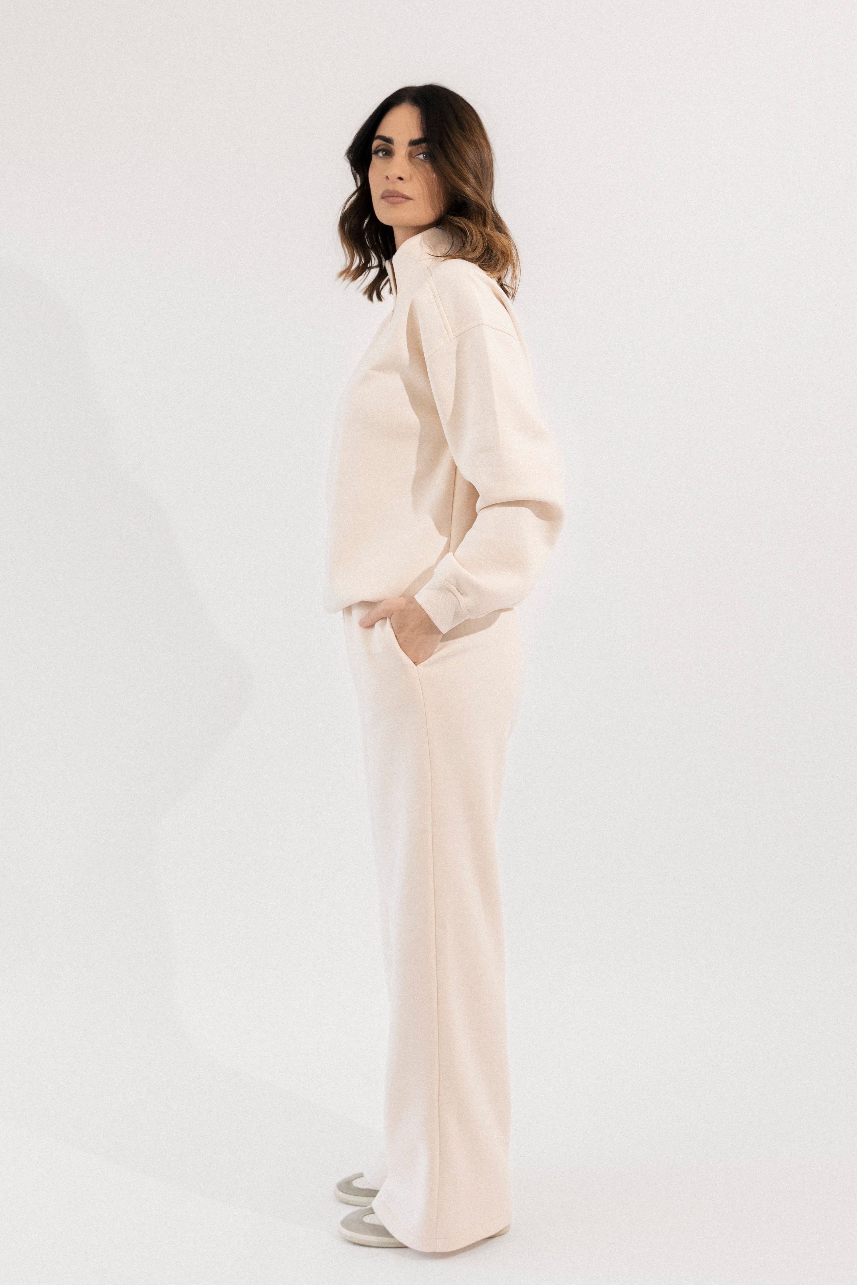 Clara Tracksuit – Cream
