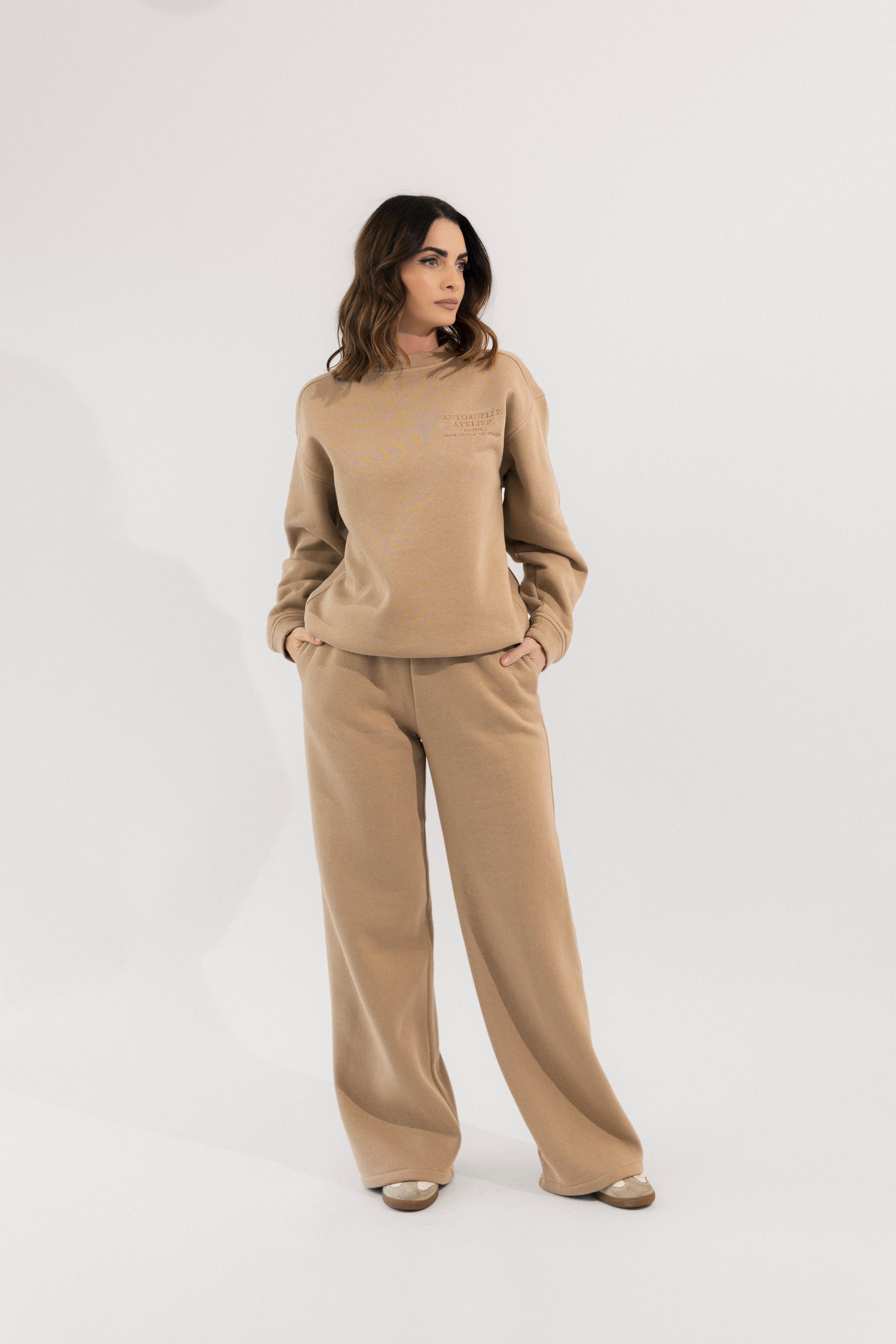 Sienna Tracksuit – Beige