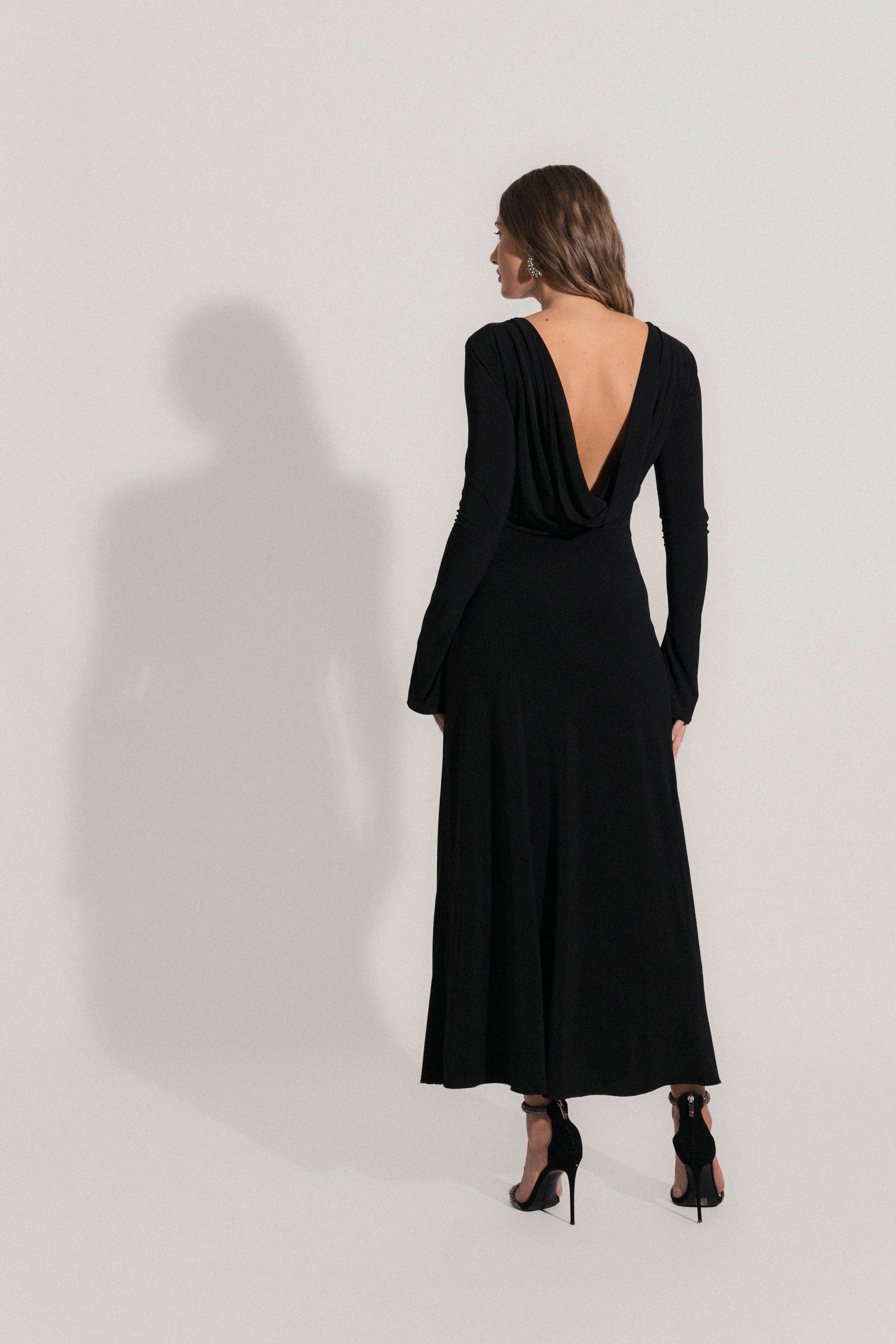 Sera - Midi dress - Black