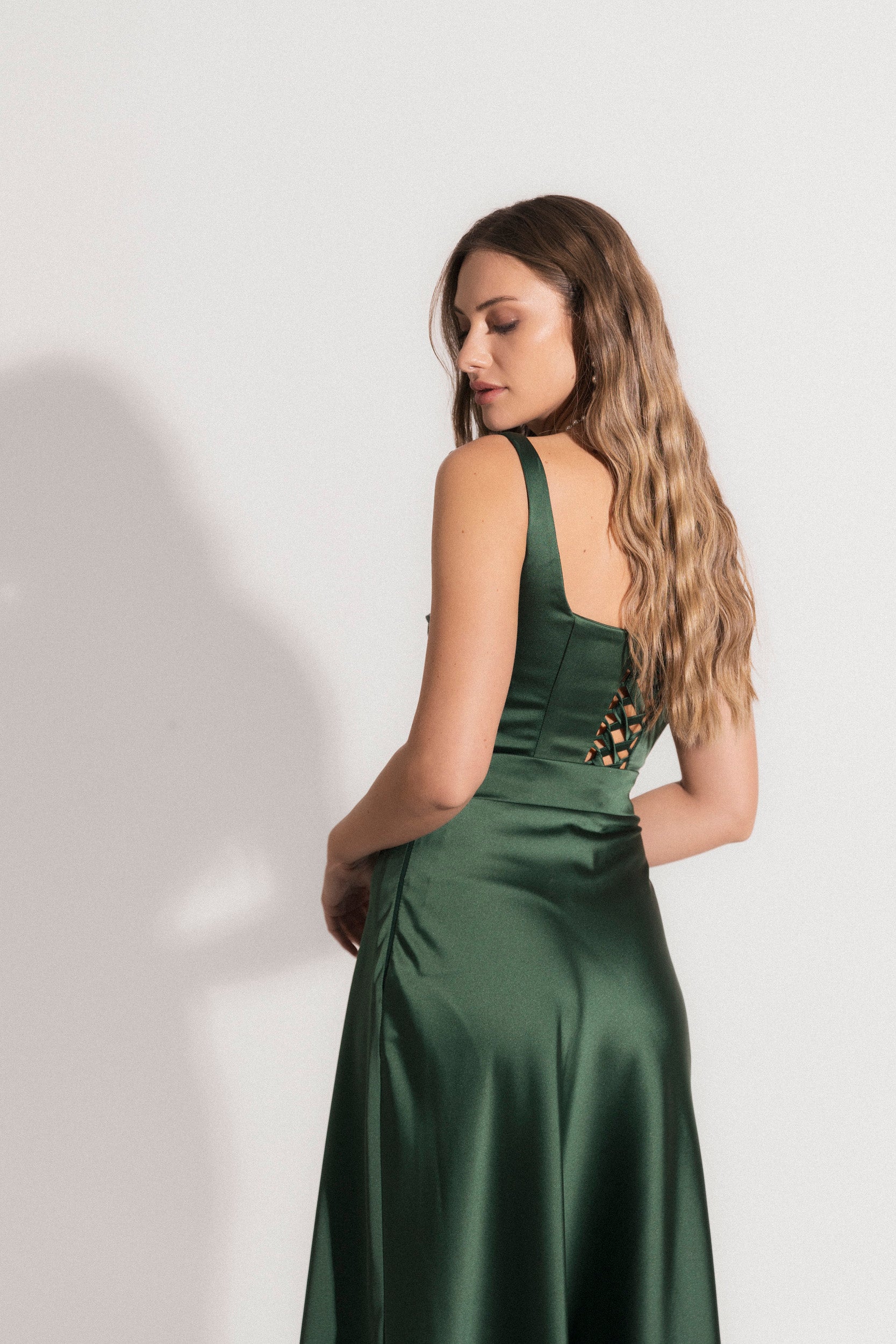 Ivy - Midi dress - Green