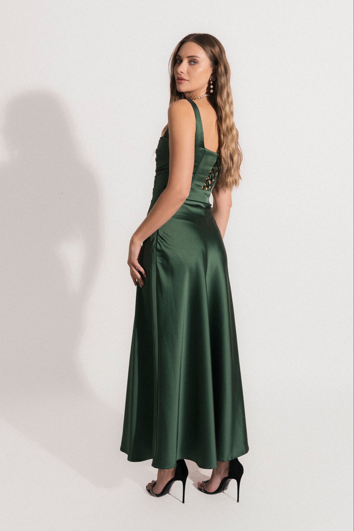 Ivy - Midi dress - Green